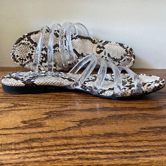 Snakeskin Sandals by Sam Edelman - Picture 2 of 11